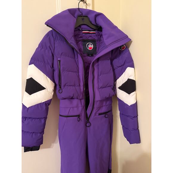 Fusalp clarisse ski suit skisuit purple 36 s small - Picture 3 of 5